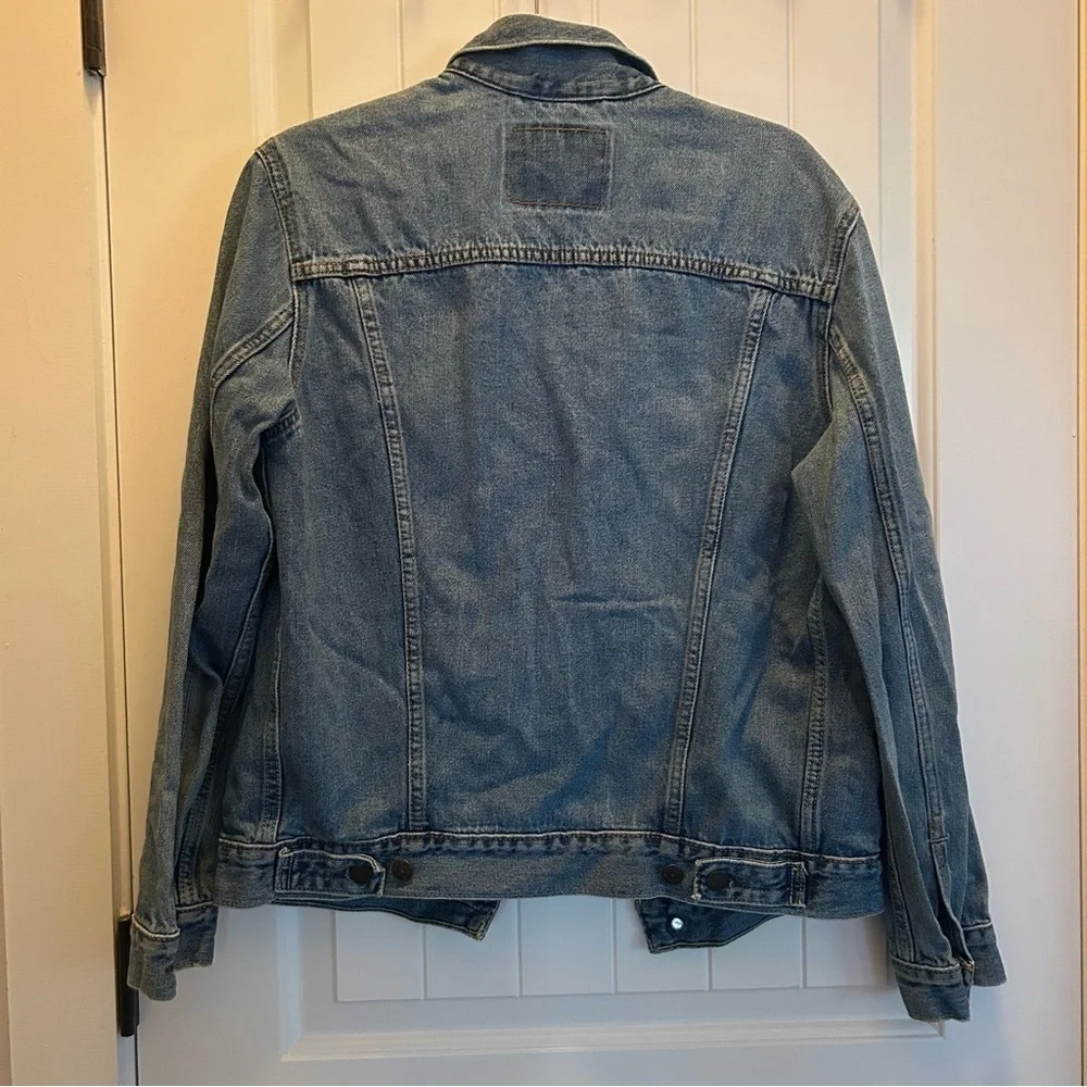 Vintage Levi's Medium Stonewash Trucker Jacket L (72335)